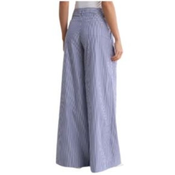 TWP Beautiful Coastal Flowing Wide Leg Pant Sz 4 NEW $575!! - Picture 3 of 5